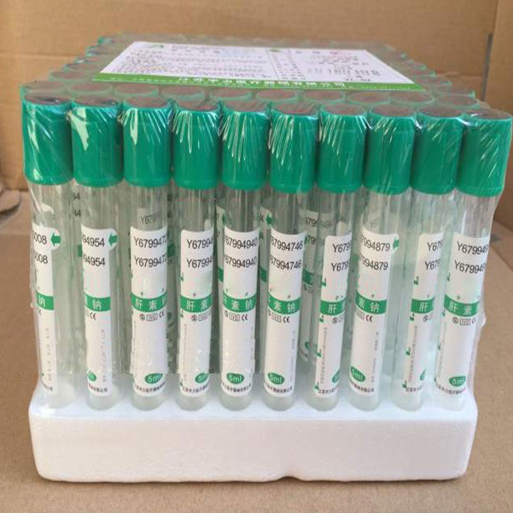 Blood Collection Tube - 100 stuks natriumbuisjes, transparante glazen laboratoriumtestbuizen,