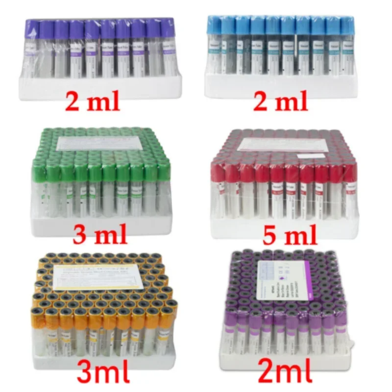 Blood Collection Tube - Medisch laboratorium Vacuüm Bloedafname Coagulatie/buizen/EDTA-buizen 2/3/5ML