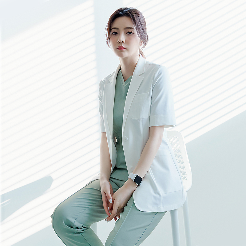 Medical Lab Years - Koreaanse stijl high-end medische schoonheidsuniform witte