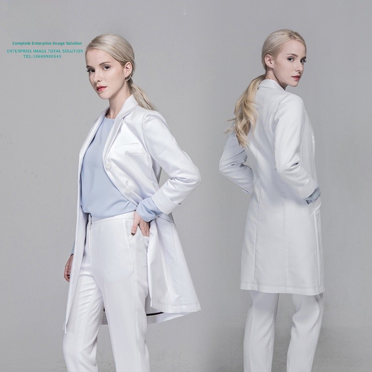 Medical Lab Years - Koreaanse stijl hoogwaardig medisch werkuniform lange