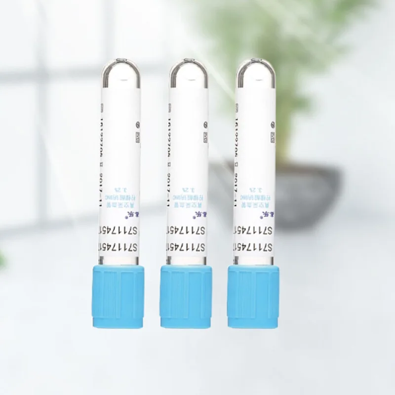 Blood Collection Tube - 20 STKS Wegwerp veneuze bloedmonsteropvangcontainer blauwe