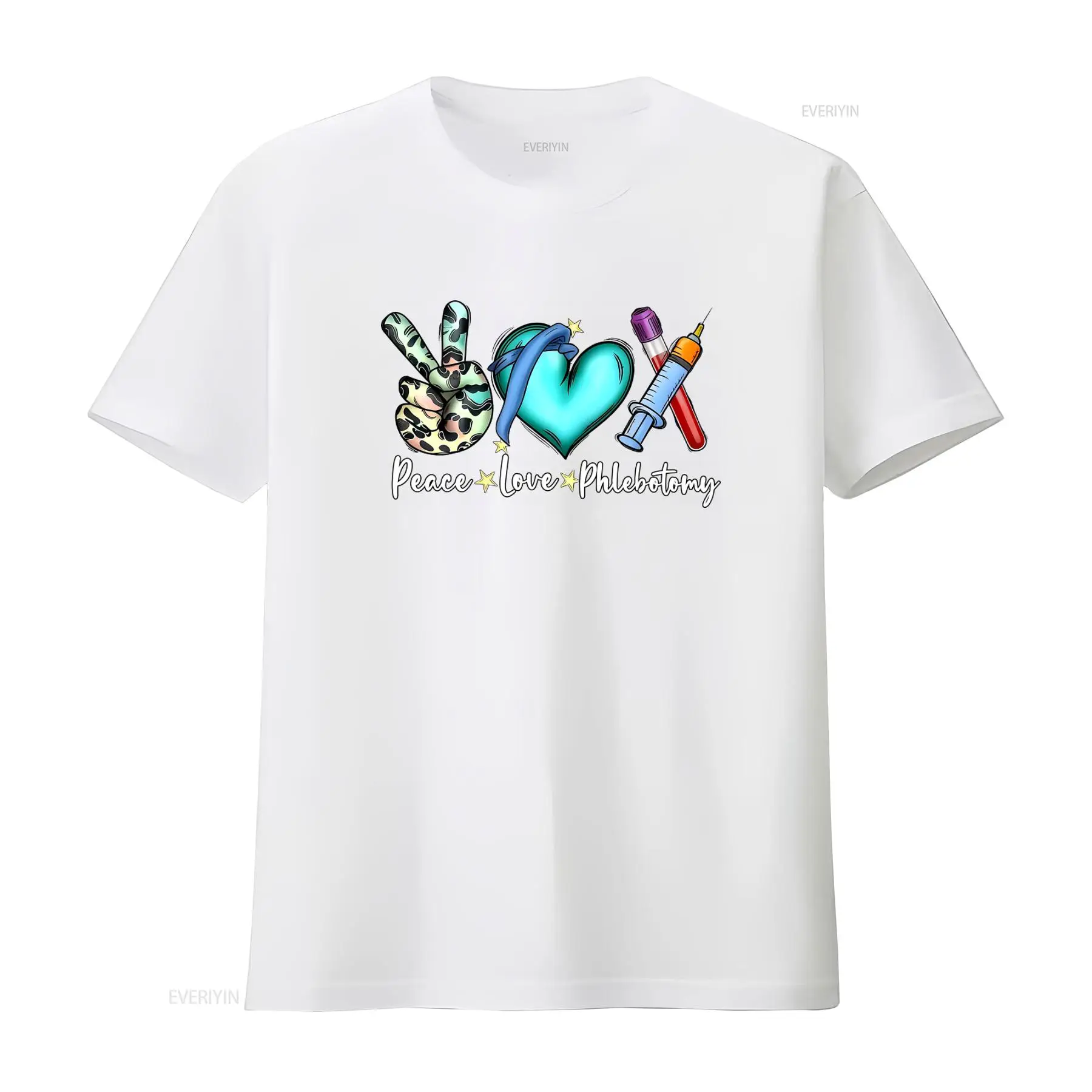 Peace Love Phlebotomy T-shirt  - Medical Laboratory Technologist recensie en prijs